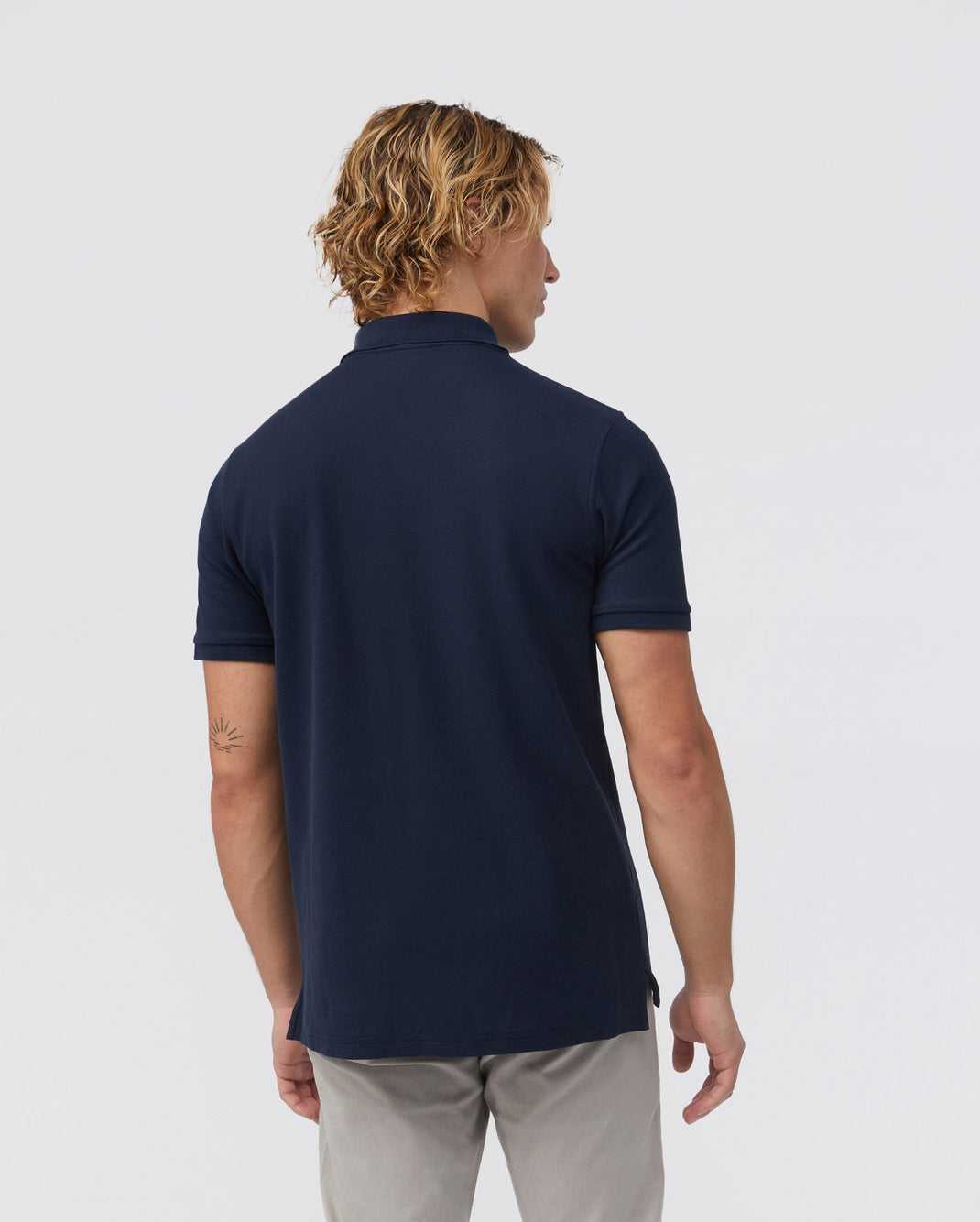 Polos Psycho Bunny Classic Polo Bleu Marine Homme | NKB-61528076